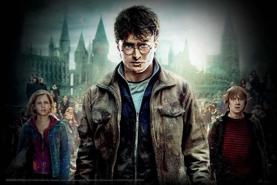 harry potter and the deathly hallows movie logo