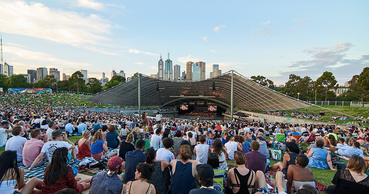 Sidney Myer Music Bowl Melbourne Symphony Orchestra